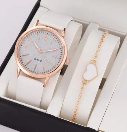 New Fashion Versatile Personalized Casual Trend Small Scale PU Strap Women's Watch