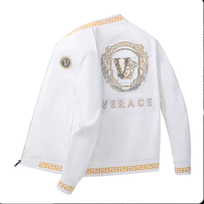 Factory wholesale Trendy Embroidered coat jacket New style long-sleeved coat men baseball suit stand collar men winter coat