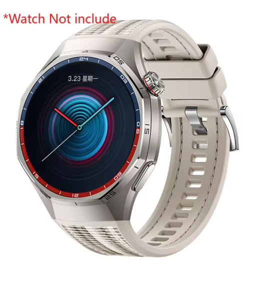 Silicone+braided Band for Huawei watch GT6 Pro 46mm gt6 pro Accessories Sport Bracelet Correa Replacement Wrist Belt Accessories