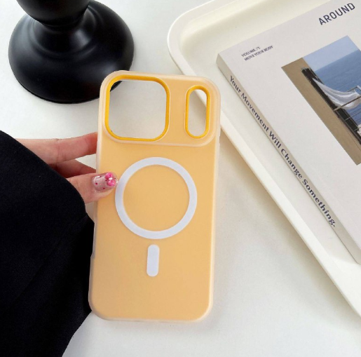 Dele is suitable for Apple 17 mobile phone case rose red dopamine jelly iphone17promax magnetic anti-fall 16pro high-end 15 Internet celebrity 14 simple large hole 13 Internet celebrity niche 17air