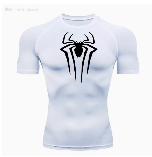 New Compression Shirt Men Fitness Gym Super Hero Sport Runni