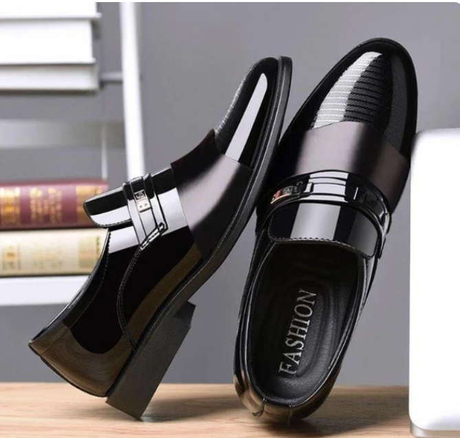 New Business Men Casual shoes Classic Men's Oxfords Dress Footwear High Quality Leather Shoes Fashion Social party shoes for Men