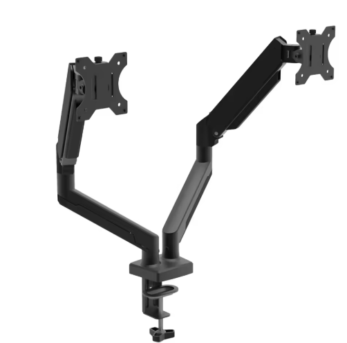 Dual Monitor Stand Full Adjustable Expandable Display Bracket Monitor Arm Desk Mount for 13 To 32 Inch Computer Screens