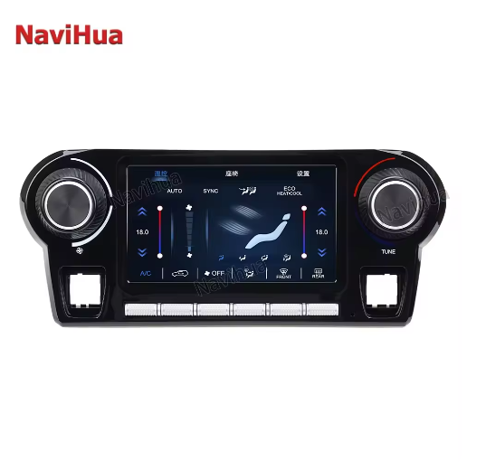 6 Inch for Toyota RAV4 2020-2024 Android Car Stereo System AirCon Ac Control Panel Touch LCD Air Conditioner AC Screen