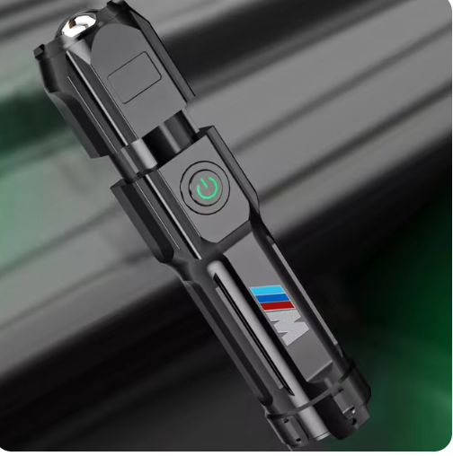 Flashlight Strong Light Rechargeable Outdoor Portable Led Night Flashlight For BMW M Power Performance M3 M5 X1 X3 X5 X6 E46 E39