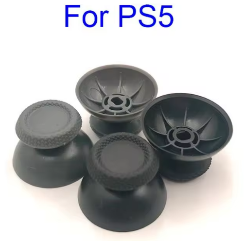 500pcs 3D Analog Joystick Thumb Stick Grip Cap Button Repair Part Cover Replacement for Sony Dualsense PS5 Controller