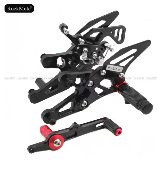 Motorcycle Rearsets For BMW S1000RR 2015-2018, S1000R 2017-2018 Adjustable Footrest Shift Lever Brake Pedal Foot Pegs Rear Set