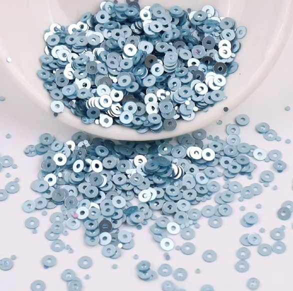 Frosted Round Sequins Fashion Embroidered for Clothing Shoes and Hats DIY 10g/bag 2mm 3mm 4mm