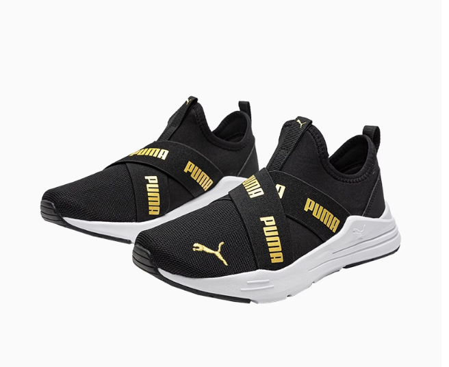 PUMA Puma official authentic children's shoes children's big children comfortable running shoes mesh one-step comfortable sports shoes