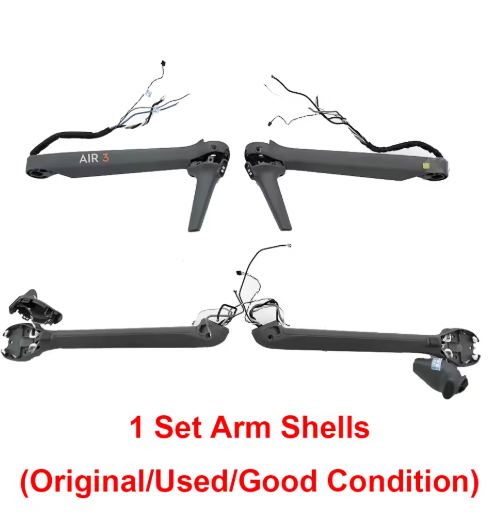 Original Arm without Motor For DJI Air 3 Left Right Back Front Arm Shell with Landing Gear Good Condition Drone Spare Parts