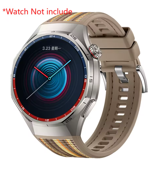 Silicone+braided Band for Huawei watch GT6 Pro 46mm gt6 pro Accessories Sport Bracelet Correa Replacement Wrist Belt Accessories