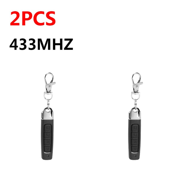 433MHz Wireless Remote Control Car Key Garage Door Gate Opener Remote Control Duplicator Clone Cloning Code 4-Button Transmitter