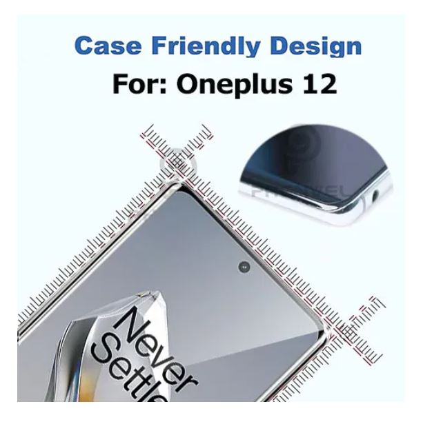 3D Protective Glass For Oneplus 12 Full Glue Screen Protector For Oneplus12 Anti Shatter Tempered Glass Film