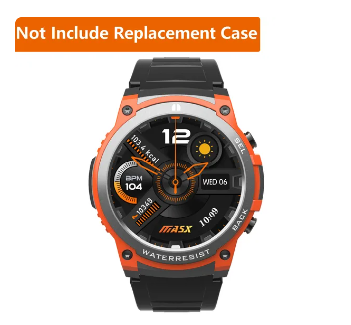 MASX Aurora one smart watch 1.43'' AMOLED Display 400mAH bluetooth call Military-grade Toughness 5ATM Waterproof Sport watch