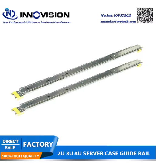 High Quality Special Server Guide Rail for our 3U/4U Server Case,3section rack server slide rails
