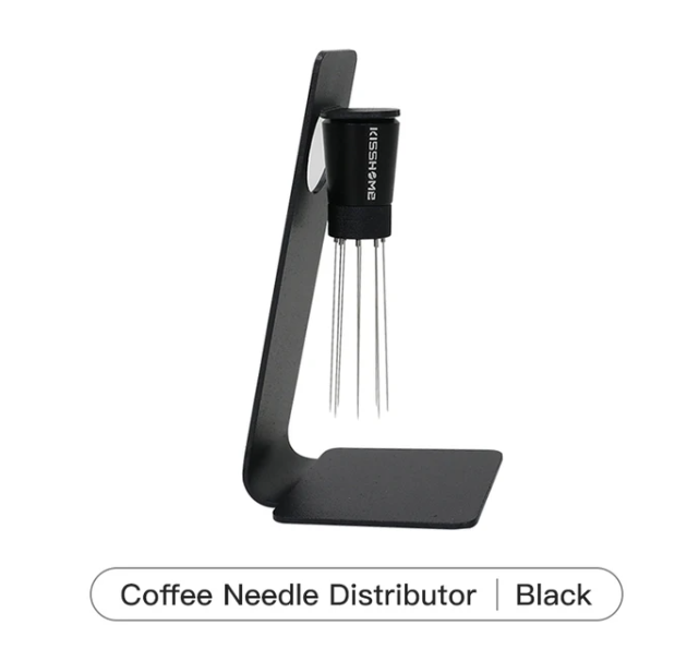 WDT Tools Espresso Needle Distribution Tool Magnetic 0.4mm Coffee Stirrer Leveler Stand For 51 54 58mm Barista Maker Accessories