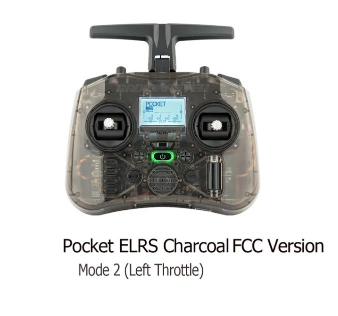 RadioMaster Pocket Hall Gimbal Transmitter Remote Control Portable Lightweight Preinstalled EdgeTX ExpressLRS Or MPM CC2500