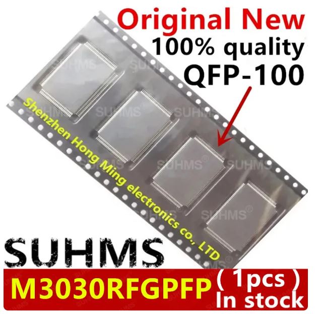 (1piece)100% New M3030RFGPFP QFP-100 Chipset