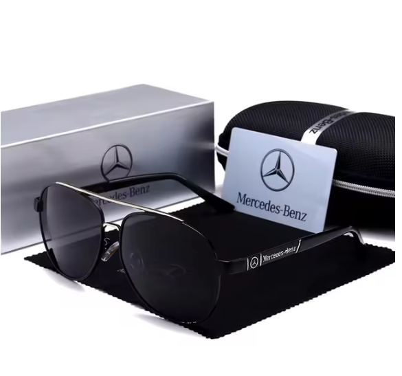 High luxury men driving polarized sunglasses, brand luxury design anti glare, men and women Driver goggles For Mercedes