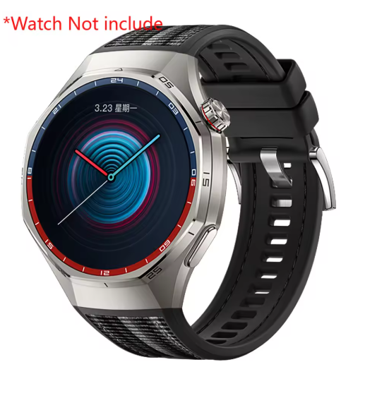 Silicone+braided Band for Huawei watch GT6 Pro 46mm gt6 pro Accessories Sport Bracelet Correa Replacement Wrist Belt Accessories