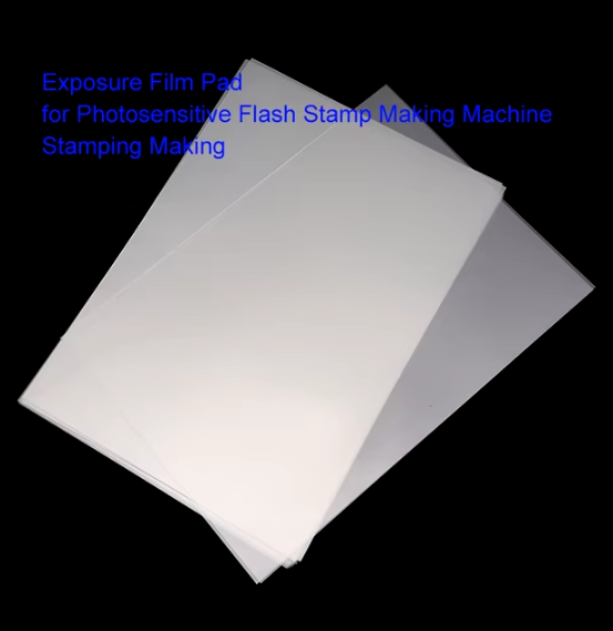 15pcs Auto Exposure Film Pad for Photosensitive Flash Stamp Making Machine Stamping Making