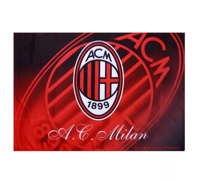 Serie A AC Milan football fan jewelry, badges, keychains, birthday gifts for boys, hanging flags, pencil cases, desktop ornaments