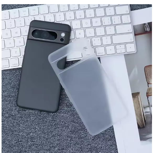 Ultra Slim 0.4MM Matte Cover For Google Pixel 9 8 8 Pro 7 7A Clear Hard PP Back Case Funda frosted anti-fingerprint