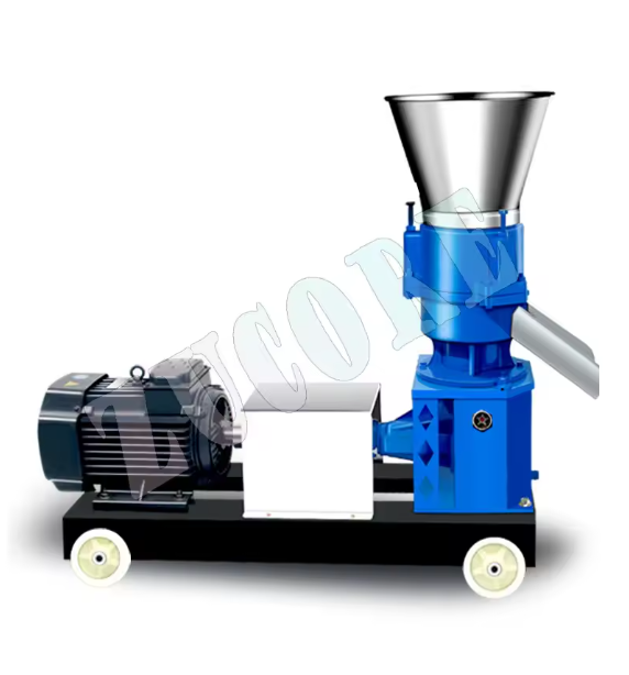 150-200kg/h Pellet Mill Feed Food Pellet Making Machine Electric Animal Feed Granulator for Grain Straw Fish Chicken Pig Poultry