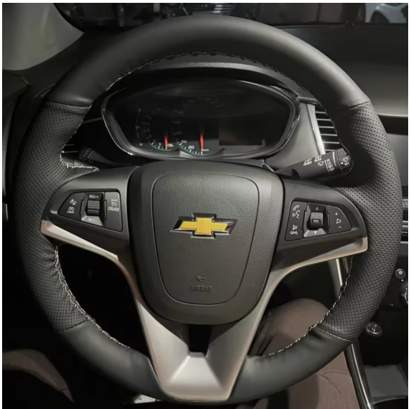 Customization Hand Sewing Microfiber Leather Car Steering Wheel Cover Accessories For Chevrolet Cruze Hatchback Sedan 2009-2014