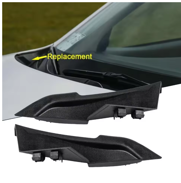 Car Front Windshield Wiper Side Trim Cover Water Deflector Cowl Plate For Hyundai Elantra 2011 2012 2013 2014 2015 2016