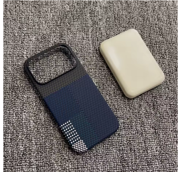Slim Frameless Carbon Fiber Pattern For Magsafe Magnetic Case For iPhone 17 Air 16 15 14 13 12 Pro Max Plus Plastic Bumper Cover