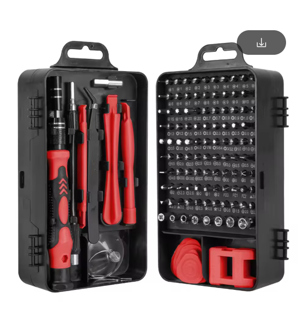 115 in 1 Magnetic Precision Screwdriver Set Mini Repair Tool Kit for Computer Laptop Cell Phone PC MacBook Household Repair Tool