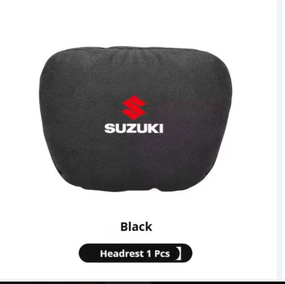 For Suzuki S-Cross Swift SX4 Vitara Jimny Grand-Vitara Alto Ciaz Lgnis Car Headrest Lumbar Rest Cushion Neck Support Neck Pillow