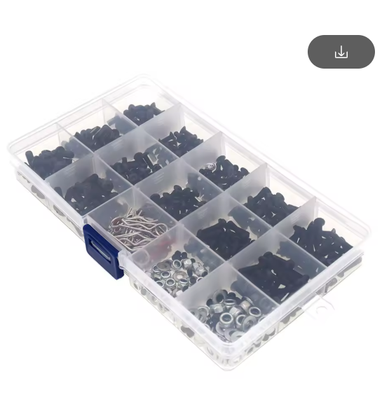 Screw Box Set RC Car Parts Repair Tool for 1/8 1/10 HSP Traxxas TRX-4 TRX-6 Tamiya CFX MST HPI Kyosho D90 Scx10 D110 AXIAL D110
