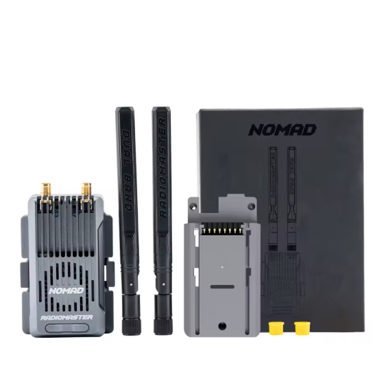 Radiomaster Nomad Dual Band Gemini Xrossband ExpressLRS Module Built-in RGB light Strip With Nano/Micro Module Adapter