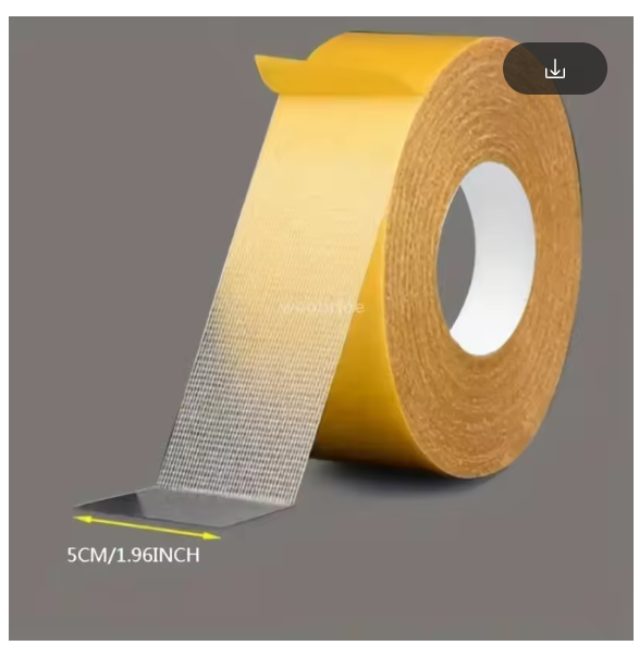 Super Thin Strong Fixation Double Sided Adhesive Tape Heavy Duty Translucent Mesh Waterproof Traceless Powerful Grid Carpet Tape