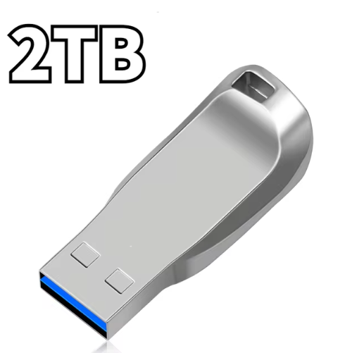 High Speed USB Flash Drive 2TB 1TB USB 3.0 PenDrive Memory Stick Metal Usb Flash Drive Large Capacity Waterproof U Disk