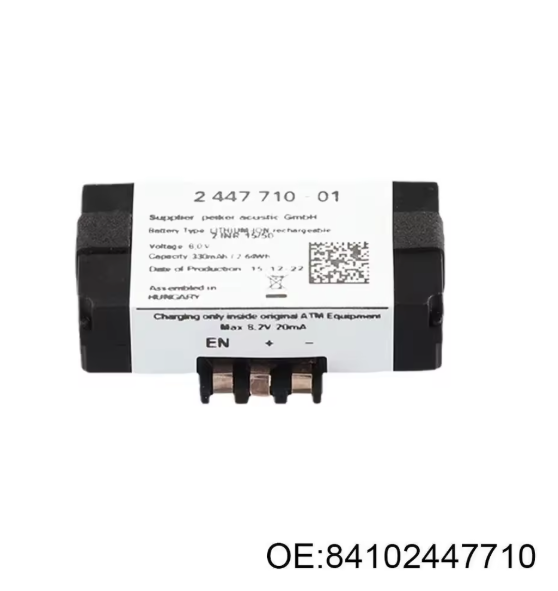 Car Emergency Battery for BMW Battery 84102447710 2447710 Emergency Replacement Battery 330mAh for BMW F20 F30 F31 G20 G21 G30