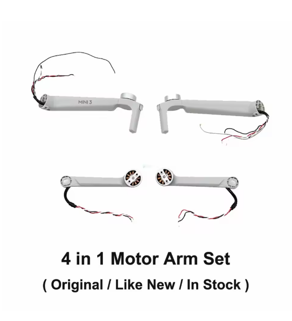 Original Mini 3 Motor Arm for DJI Mini 3 Front / Rear Left / Right Arms with Engines Spare Parts in Stock