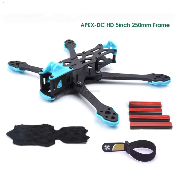 New 5Inch 250mm 5" Carbon Fiber FPV Frame Kit FOR APEXDC APEX DC & APEX DC HD FPV Freestyle RC Racing Drone