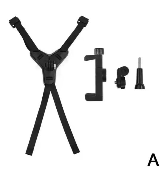 Cycling Phone Holder Sports Camera Chin Holder With Phone Clip Helmet Holder Accessories Bicycle And Motorcycle Holder