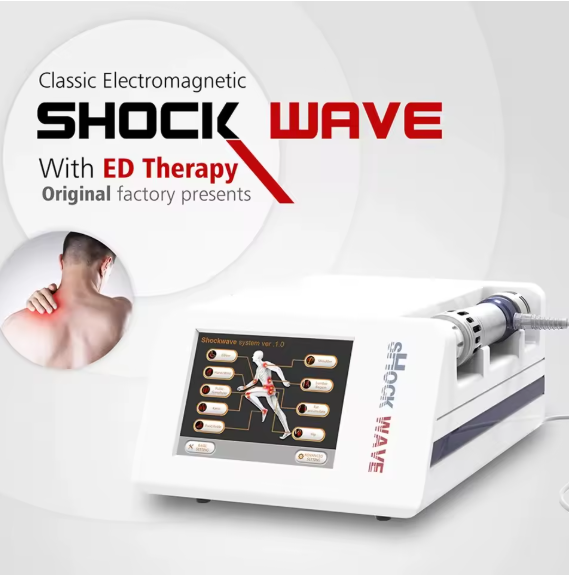 Professional Shockwave Therapy Machine For ED Treatment And Plantar Fascitis Massager 300MJ Shock Wave Instrument Tennis Elbow