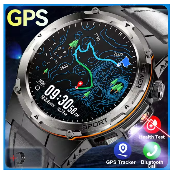 2025New For HUAWEI Sports Smart Bracelet Men Watch 1.39'' AMOLED Screen GPS Waterproof Bluetooth Call NFC SmartWatch For Xiaomi