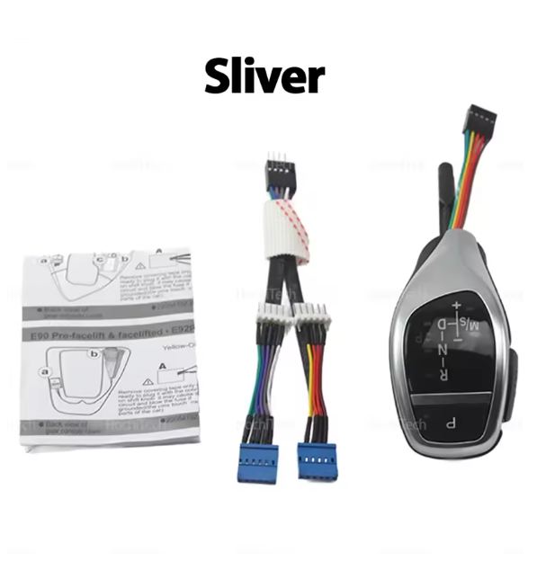 LED Car Styling for BMW 5 Series E39 M5 1995-2004 Thumb Gear Shift Knob Electronic Automatic Gear Shift Handle