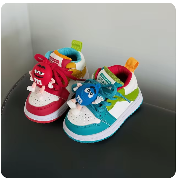 Infant Newborn Baby First Walker Children Boys Girls M Beans Cartoon Sneakers Toddler Kid Teen Youth Sports Tennis Casual Shoes