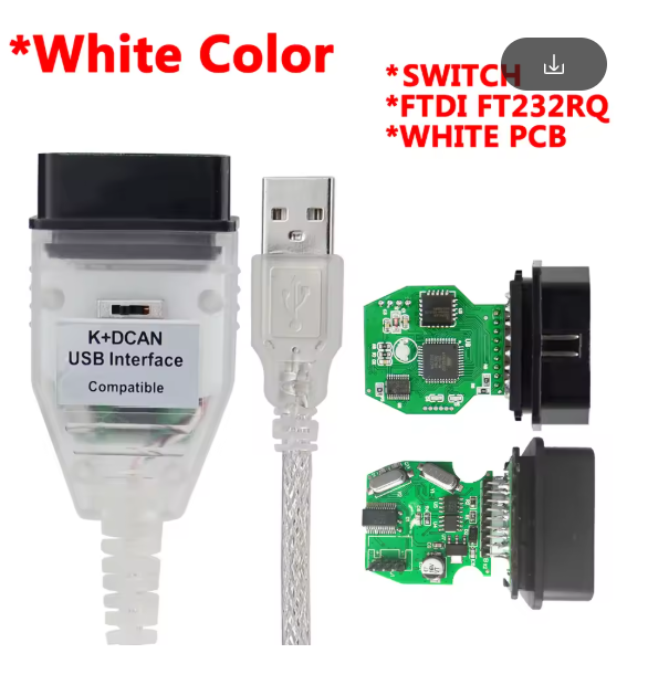 For INPA BMW K DCAN With Switch OBDII Diagnostic Interface For BMW Series K+CAN K-Line OBD2 Car Connector Code Diagnostic Tool