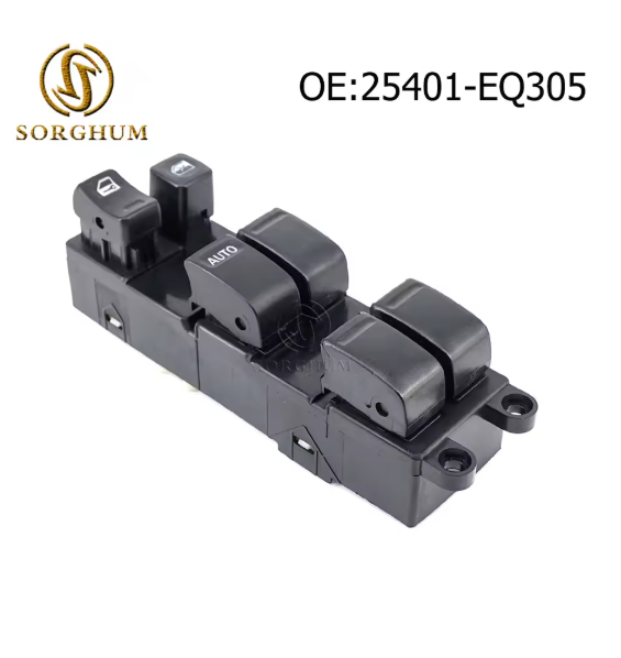 Sorghum Electric Master Power Window Switch Regulator For Nissan X-Trail 2002-2007 25401-EQ305 25401EQ305