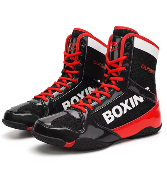 High Quality Wrestling Shoes Durable Boxing Sneakers Foot Protection Wrestling Shoes Men's Professional Fighting Shoes