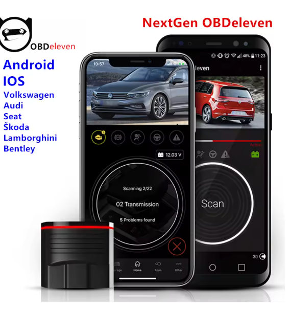 OBDeleven Obd11 Nextgen Obd 11 for BMW for Volkswagen VW/Audi/Skoda for Diagnostic Scanner Tool obd11 IOS + Android obd2