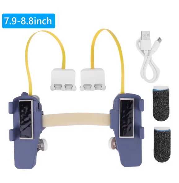 Tablet Game Controller Pulse Continuous Shooting DIY Tablet Game Handle Six Buttons Gamepad Multiple Sizes To Choose